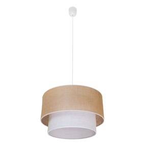 Lampa wisząca BUENO MLP1827 oprawa w kolorze beżowym MILAGRO