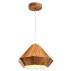 Lampa wisząca Diamond oprawa w kolorze drewna QN-DIAMOND-P-S-TEAK QUINTIESSE