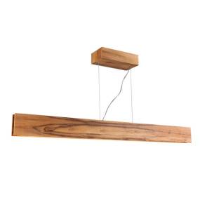 Lampa wisząca Clean oprawa w kolorze drewna QN-CLEAN-LED-LP-127-TEAK QUINTIESSE