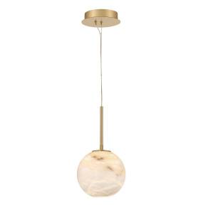 Lampa wisząca Kepler oprawa w kolorze złota QN-KEPLER-1P-S-BG QUINTIESSE