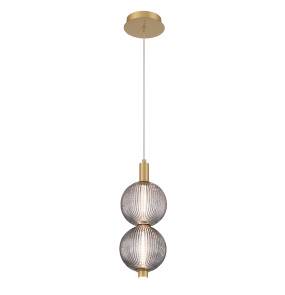 Lampa wisząca Palmas oprawa w kolorze złota QN-PALMAS-2MP-BG QUINTIESSE