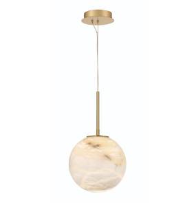 Lampa wisząca Vaughan oprawa w kolorze złota QN-KEPLER-1P-M-BG QUINTIESSE