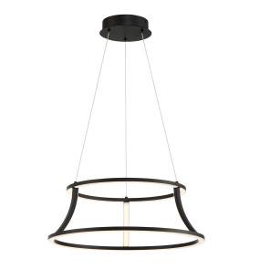 Lampa wisząca Cadoux oprawa w kolorze czarnym QN-CADOUX-P-BK QUINTIESSE