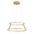 Lampa wisząca Cadoux oprawa w kolorze złotym QN-CADOUX-P-BG QUINTIESSE