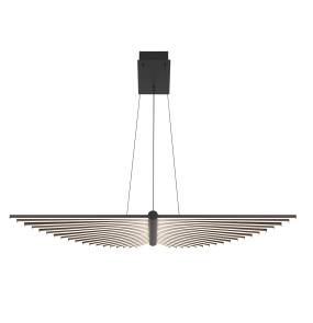 Lampa wisząca Seraph oprawa w kolorze czarnym QN-SERAPH-LP-L-BLK QUINTIESSE