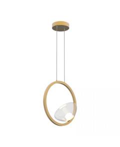 Lampa wisząca ring 23028 oprawa w kolorze złotym ZAMBELIS 