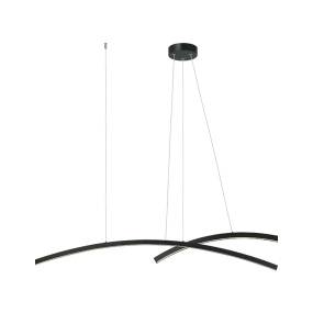 Lampa wisząca 20130 oprawa w kolorze czarnym ZAMBELIS 