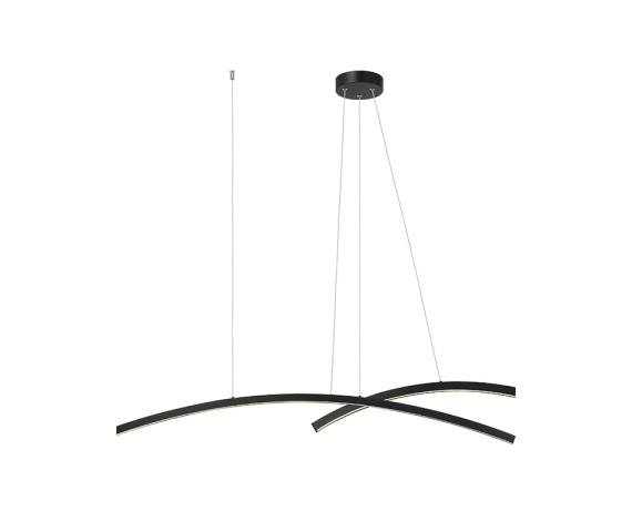 Lampa wisząca 20130 oprawa w kolorze czarnym ZAMBELIS 