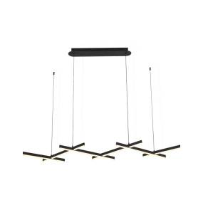 Lampa wisząca 1948 oprawa w kolorze czarnym ZAMBELIS 