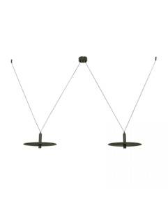 Lampa wisząca 23227 oprawa w kolorze czarnym ZAMBELIS 