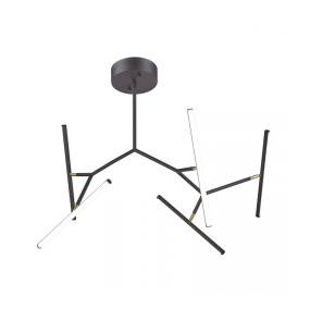 Lampa wisząca 2070 oprawa w kolorze czarnym ZAMBELIS 