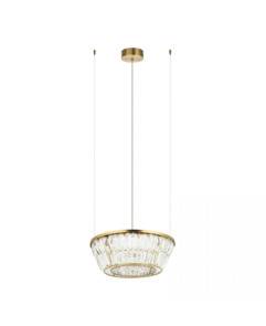 Lampa wisząca 23045 oprawa mosiężna ZAMBELIS