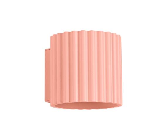 Kinkiet AURA G9 SL.1826 oprawa w kolorze brzoskwiniowym Sollux Lighting