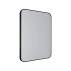 MAXLIGHT W0384 MIRROR PROSTOKĄT 76x91cm CZARNE LUSTRO PODŚWIETLANE