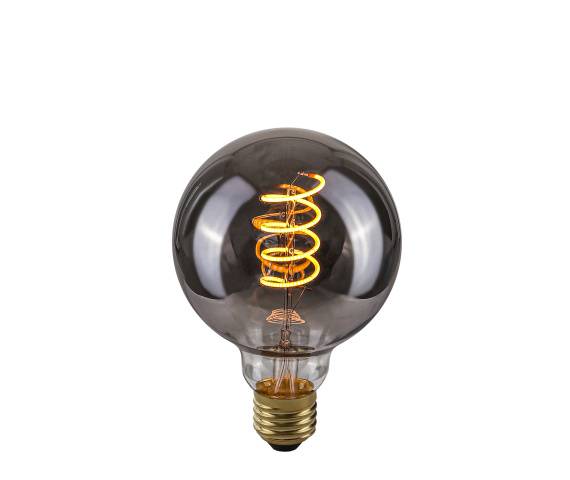 Żarówka E27 4W 2200K G95 Spiral Smoke ITALUX