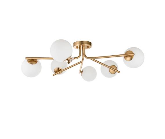 Lampa sufitowa AARON 118651 oprawa w kolorze antycznego mosiądzu ENDON