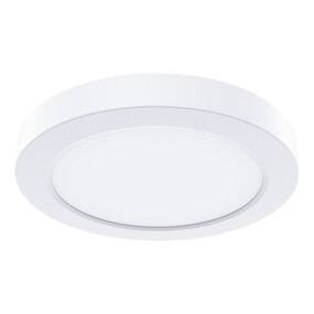 Plafon Evora Biały Round 6W 3CCT