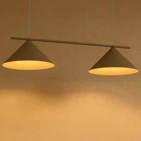 Lampa wisząca CAPITAL TAUPE 2xGX53