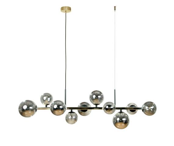 Lampa wisząca SERENITY 1213 oprawa w kolorze złotym ZUMA LINE