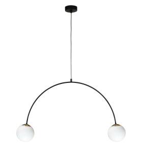 Lampa wisząca BOW 1222 oprawa w kolorze czarnym ZUMA LINE