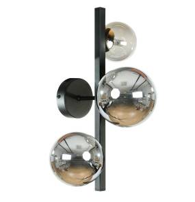 Kinkiet SERENITY 1216 oprawa w kolorze czarnym ZUMA LINE