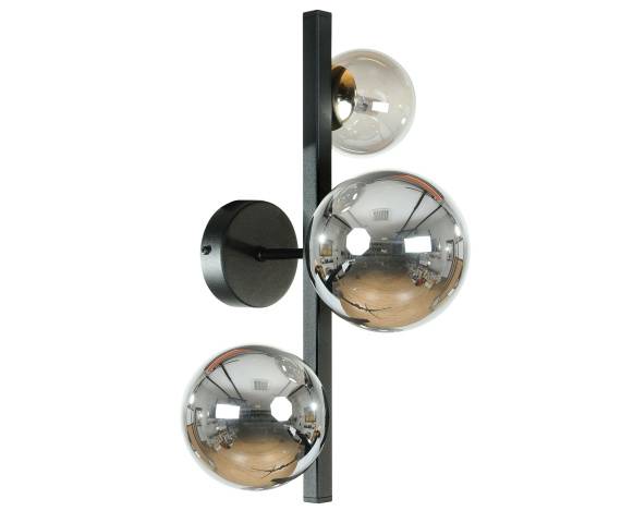 Kinkiet SERENITY 1216 oprawa w kolorze czarnym ZUMA LINE