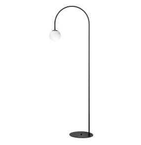 Lampa podłogowa BOW 1224 oprawa w kolorze czarnym ZUMA LINE