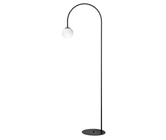 Lampa podłogowa BOW 1224 oprawa w kolorze czarnym ZUMA LINE