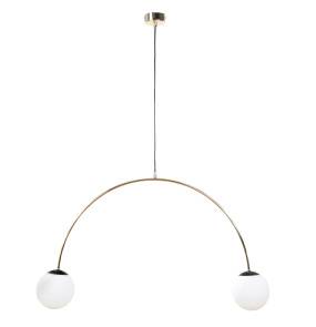 Lampa wisząca BOW 1221 oprawa w kolorze złotym ZUMA LINE