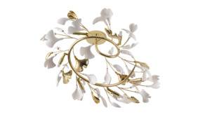 Lampa sufitowa LEAF MX2858-6-EGN oprawa w kolorze złotym ZUMA LINE