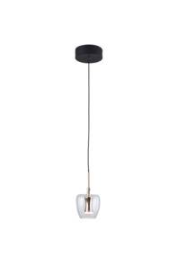 Lampa wisząca NELSON MD2291-1A-3BGN oprawa w kolorze czerni i złota ZUMA LINE