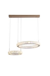 Lampa wisząca GIRONA MD3713-2-3GT oprawa w kolorze złotym ZUMA LINE