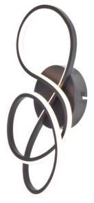 Kinkiet ZEPHYRA W240842701 oprawa w kolorze czarnym ZUMA LINE