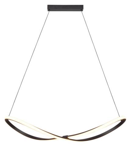 Lampa wisząca ROSENTRA P241060001 oprawa w kolorze czarnym ZUMA LINE