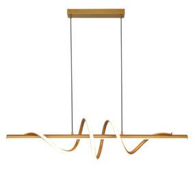 Lampa wisząca VELENNE P241249402 oprawa w kolorze złota ZUMA LINE