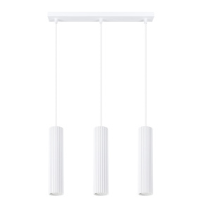 Lampa wisząca KARBON 3L SL.1537 oprawa w kolorze białym Sollux Lighting