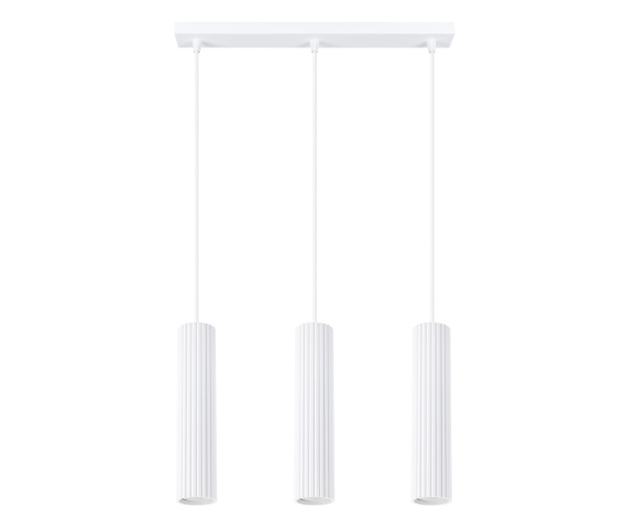 Lampa wisząca KARBON 3L SL.1537 oprawa w kolorze białym Sollux Lighting