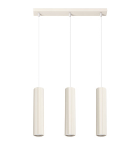 Lampa wisząca KARBON 3L SL.1594 oprawa w kolorze beżowym Sollux Lighting