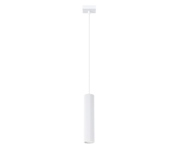 Lampa wisząca KARBON 1 SL.1535 oprawa w kolorze białym Sollux Lighting