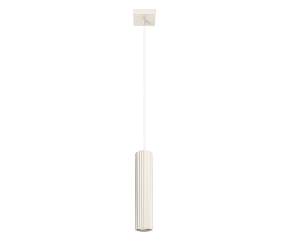 Lampa wisząca KARBON 1 SL.1592 oprawa w kolorze beżowym Sollux Lighting