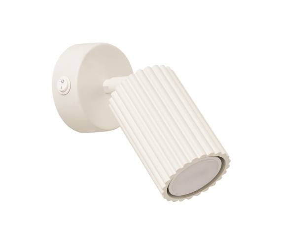 Kinkiet z włącznikiem KARBON SL.1598 oprawa w kolorze beżowym Sollux Lighting