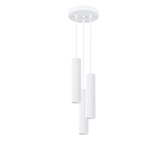 Lampa wisząca KARBON 3P SL.1538 oprawa w kolorze białym Sollux Lighting