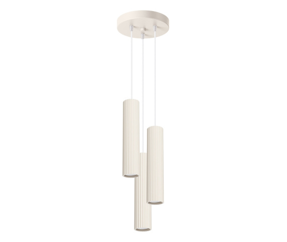 Lampa wisząca KARBON 3P SL.1595 oprawa w kolorze beżowym Sollux Lighting
