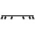 Listwa sufitowa KARBON 6L SL.1585 oprawa w kolorze czarnym Sollux Lighting