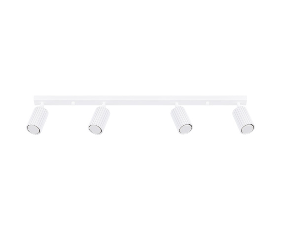 Listwa sufitowa KARBON 4L SL.1546 oprawa w kolorze białym Sollux Lighting
