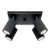 Lampa sufitowa KARBON 4 SL.1583 oprawa w kolorze czarnym Sollux Lighting