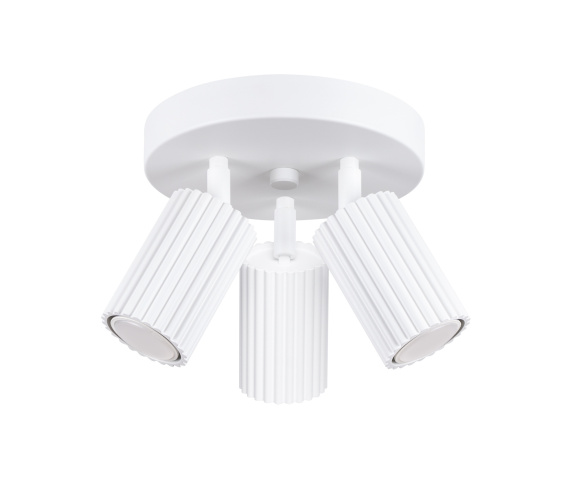 Lampa sufitowa KARBON 3P SL.1544 oprawa w kolorze białym Sollux Lighting