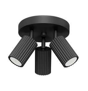 Lampa sufitowa KARBON 3P SL.1582 oprawa w kolorze czarnym Sollux Lighting