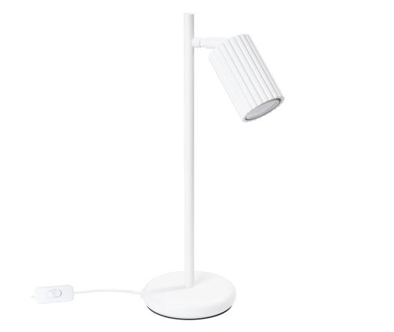 Lampa biurkowa KARBON SL.1548 oprawa w kolorze białym Sollux Lighting