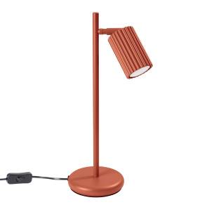 Lampa biurkowa KARBON SL.1643 oprawa w kolorze czerwonej ochry Sollux Lighting